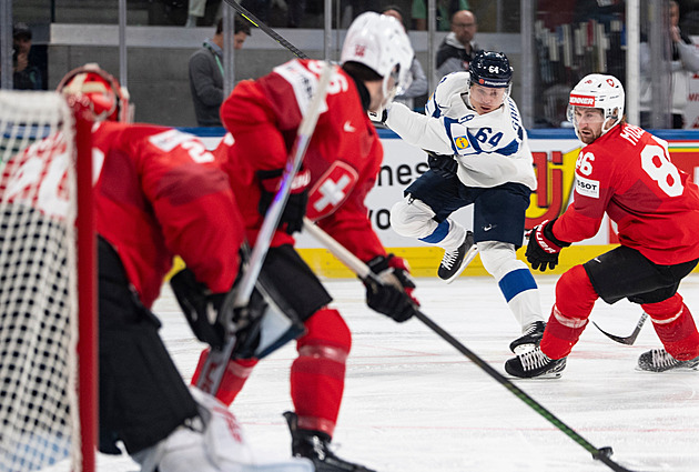 ONLINE Švýcarsko - Finsko 2:2. Druhá třetina patří Suomi, hosté vymazali manko