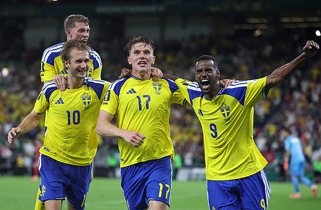 ONLINE: Švédsko - Tunisko 3:1, favorit opět vede o dva góly, chybu trestá Gyökeres